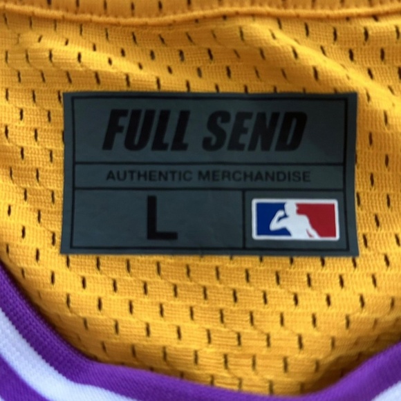 Full Send SENDERS LAKERS JERSEY - Picture 4 of 6